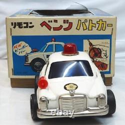 DAIYA Benz Police Car Heavy Gauge Tin Toy Car with Box