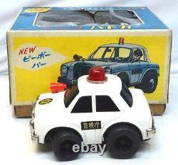 DAIYA Benz Police Car Heavy Gauge Tin Toy Car with Box