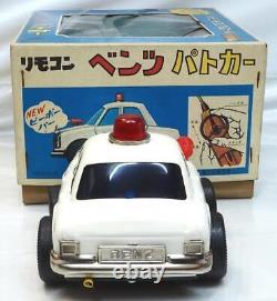 DAIYA Benz Police Car Heavy Gauge Tin Toy Car with Box