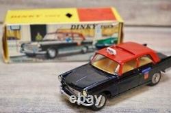 DINKY TOYS 1400 TAXI RADIO G7 404 PEUGEOT vintage minicar