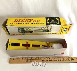 DINKY TOYS 974 A. E. C. HOYNOR CAR TRANSPORTER Vintage 1970s NIB-MINT