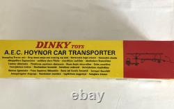 DINKY TOYS 974 A. E. C. HOYNOR CAR TRANSPORTER Vintage 1970s NIB-MINT