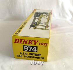 DINKY TOYS 974 A. E. C. HOYNOR CAR TRANSPORTER Vintage 1970s NIB-MINT