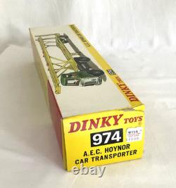 DINKY TOYS 974 A. E. C. HOYNOR CAR TRANSPORTER Vintage 1970s NIB-MINT