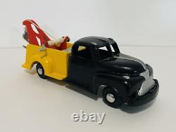 DISCONTINUED RARE VINTAGE 80'S FUN HO! TOYS ALUMINUM TOWING TRUCK No 533 CALTEX