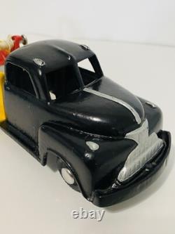 DISCONTINUED RARE VINTAGE 80'S FUN HO! TOYS ALUMINUM TOWING TRUCK No 533 CALTEX
