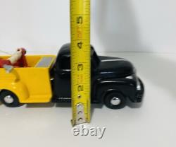 DISCONTINUED RARE VINTAGE 80'S FUN HO! TOYS ALUMINUM TOWING TRUCK No 533 CALTEX