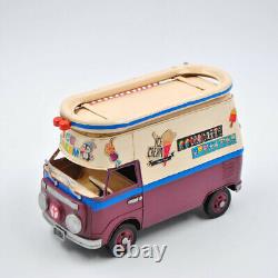 Decorative US Ice Cream Truck Model handmade vintage Metal Car model Decor GIFT