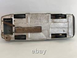 Dick Tracy Squad Car No 1 Tin Litho Wind-Up 11 Long 1940's Vintage Marx