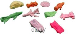 Diener eraser vintage lot 10 vintage apaceship rocket car airplane more