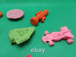 Diener eraser vintage lot 10 vintage apaceship rocket car airplane more