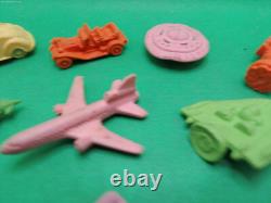 Diener eraser vintage lot 10 vintage apaceship rocket car airplane more