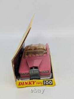 Dinky Toys 100 Lady Penelope's FAB 1 Original Vintage 1960's With Display Stand