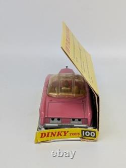 Dinky Toys 100 Lady Penelope's FAB 1 Original Vintage 1960's With Display Stand