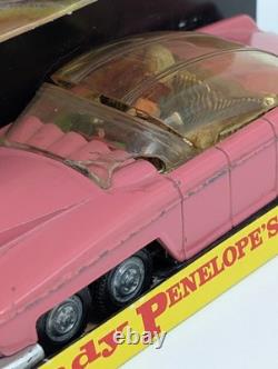 Dinky Toys 100 Lady Penelope's FAB 1 Original Vintage 1960's With Display Stand