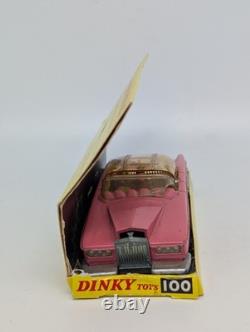 Dinky Toys 100 Lady Penelope's FAB 1 Original Vintage 1960's With Display Stand