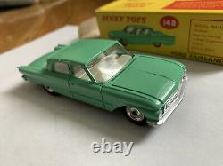 Dinky Toys 148 Ford Fairlane 1962-66, Vintage Car/Sedan Near Mint