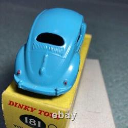 Dinky Toys 181 Volkswagen Beetle Made In England With Original Box Vintage Car