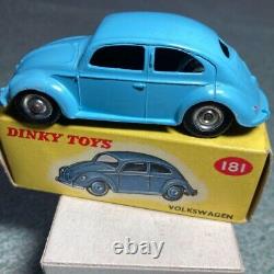 Dinky Toys 181 Volkswagen Beetle Made In England With Original Box Vintage Car