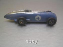 Dinky Toys 23A Racing Car original vintage toy made in England in good condition