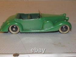 Dinky Toys 38c Lagonda Sports Coupe, Smooth Hubs, MINT original