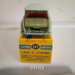 Dinky Toys France 557 Citroen AMI 6 Green with Box 1/43 Vintage Toy Car