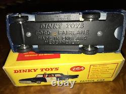 Dinky Toys / Mint Box / Ford Fairlane R. C. M. P. / Canadian Police / No. 264