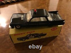 Dinky Toys / NMIB / Cadillac American Police / Black / No. 258