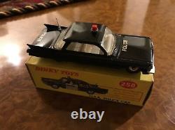 Dinky Toys / NMIB / Cadillac American Police / Black / No. 258