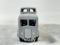 Dinky Toys Observation Coach Bus #280 Gray Red Hubs Excellent Vintage