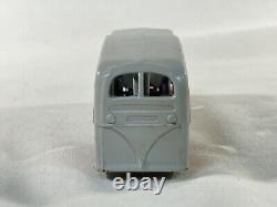 Dinky Toys Observation Coach Bus #280 Gray Red Hubs Excellent Vintage