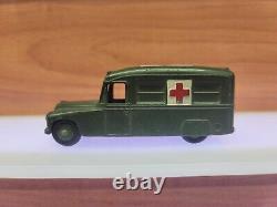 Dinky Toys Vintage Daimler Army Ambulance Green vehicle toy car