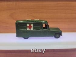 Dinky Toys Vintage Daimler Army Ambulance Green vehicle toy car