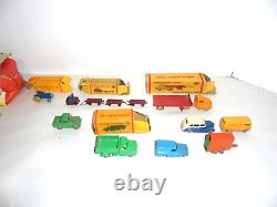 Dinky Vintage Toy Car And Truck Lot Some Woth Boxes