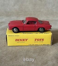 Dinky toys France 24 J Alfa Romeo Coupe 1900 New IN Box Original/Vintage