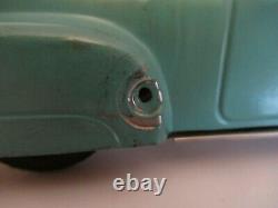 Distler 7000 Tinplate Electro Car Turquoise Made In West Germany (boxed)