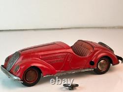 Distler Early Version Windup Wanderer Sports Car Original