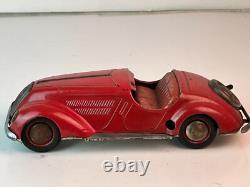 Distler Early Version Windup Wanderer Sports Car Original
