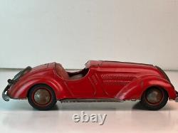 Distler Early Version Windup Wanderer Sports Car Original