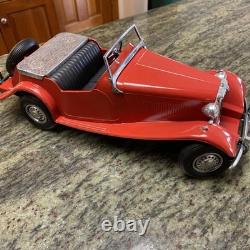 Doepke model toys mg Vintage Diecast, Kit, Car Red Nice Chrome