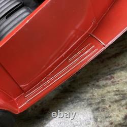 Doepke model toys mg Vintage Diecast, Kit, Car Red Nice Chrome