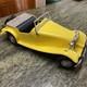 Doepke model toys mg Vintage Diecast, Kit, Car Yellow Nice Chrome