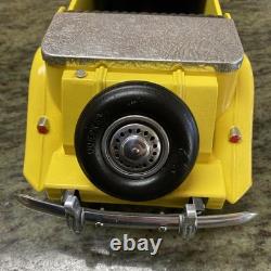 Doepke model toys mg Vintage Diecast, Kit, Car Yellow Nice Chrome