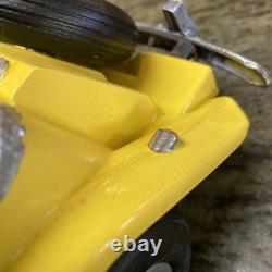 Doepke model toys mg Vintage Diecast, Kit, Car Yellow Nice Chrome