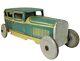 Early 20th C German Litho'd Enml Tin Wnd-up Studebaker Roadster Penny Toy Car