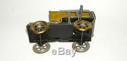 Early German Tin Litho Toy Car Limousine Flywheel Orobr Fischer Bing DAKOTApaul