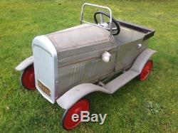 Early prewar childs ride in pedal car