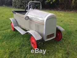 Early prewar childs ride in pedal car