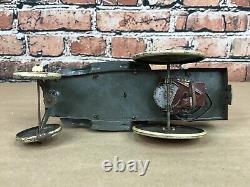 Edgard Bergen's Mortimer Snerd 1939 Marx Tin Litho Wind-Up Crazy Car, AS-IS