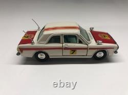 England Dinky Toys No. 205 Lotus Cortina Rally Car Vintage Diecast Meccano Ltd